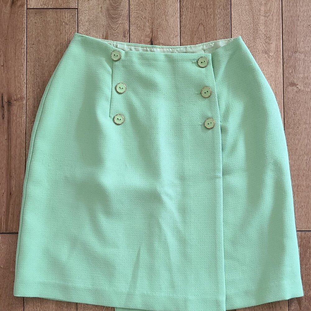 Vintage Lime Green Skirt